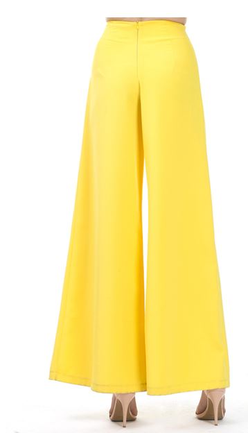 Yellow High-waist Wide leg pants The Store of Quality Fashion Items ...