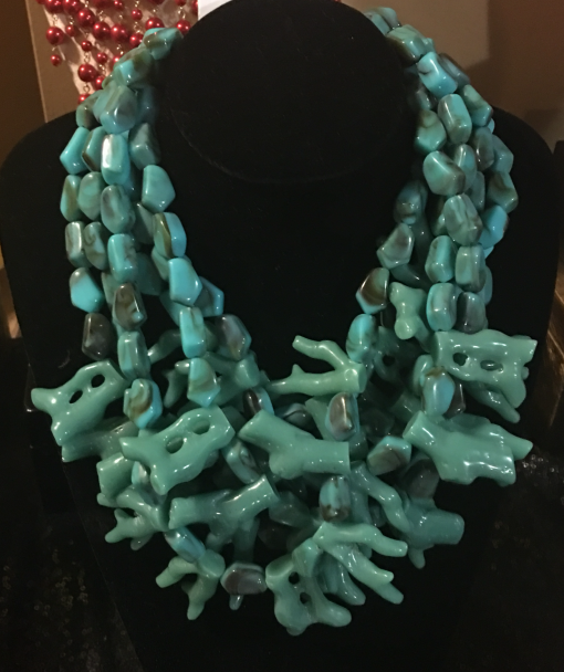 Coral Costume Beads