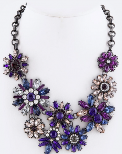 Purple & Lilac Necklace