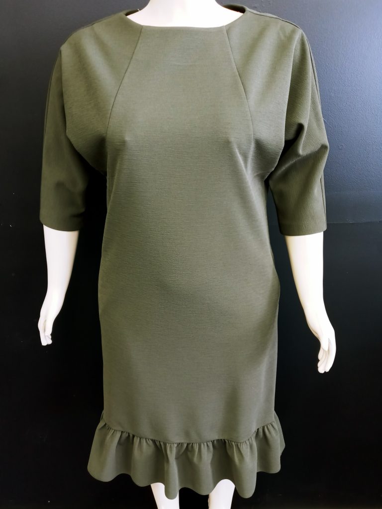 slim fit dress slacks Patty Green Shift Dress main image 1