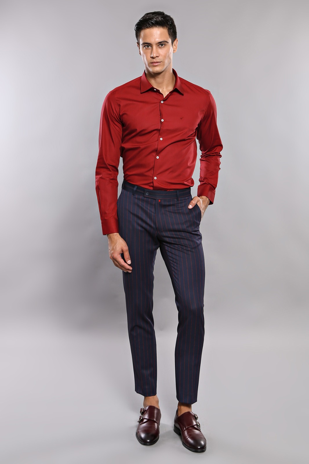 Florine trousers red – Les Jumelles