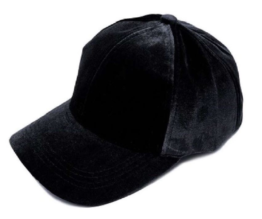 Velvet Cap (Black) The Store of Quality Fashion Items